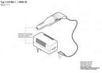 Bosch 0 603 962 003 Mgg 20 Micro Engraver 220 V / Eu Spare Parts